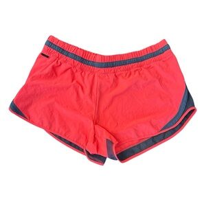 Lole Lolë Athletic Shorts Running Neon Red Orange Hi Visibility Medium